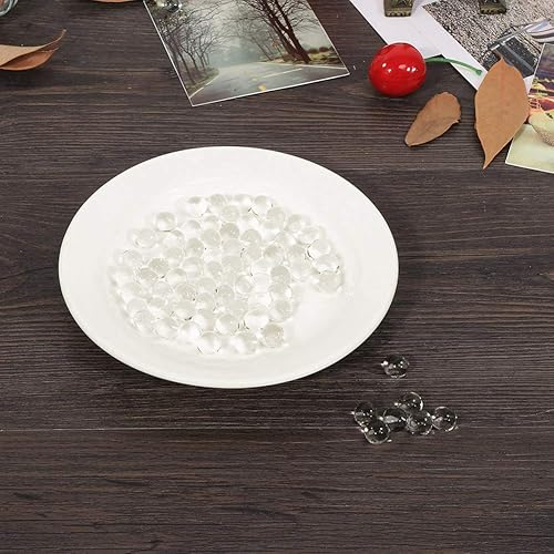 Miniatura 5 de Atyhao 3000 piezas de relleno de jarrón bolas de gel para plantas de agua, flores, cristal, suelo, barro, perlas de agua, decoración de boda