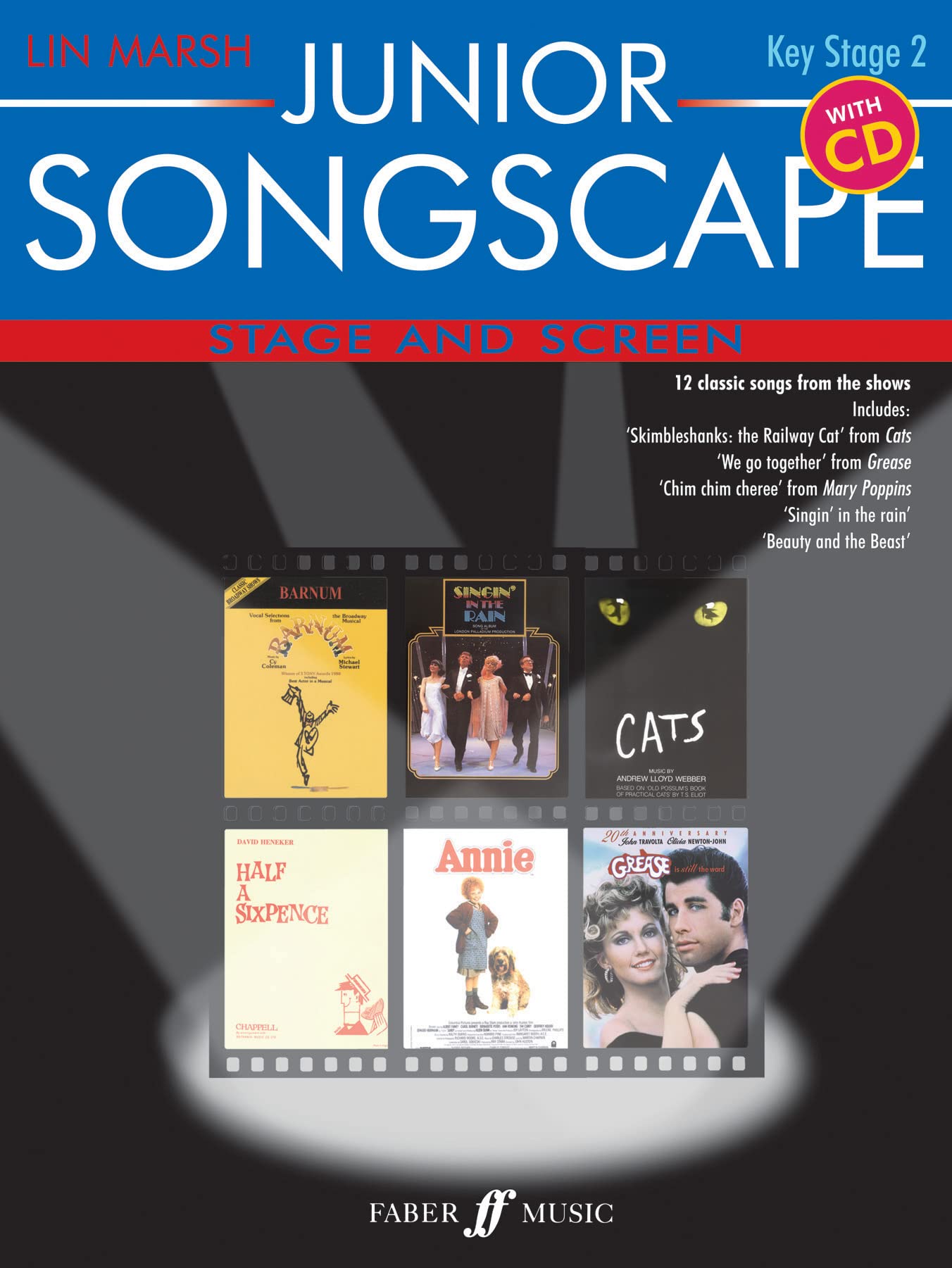Junior Songscape: Stage And Screen (with CD) Piano, Voice, Guitar Piano/Vocal Bo