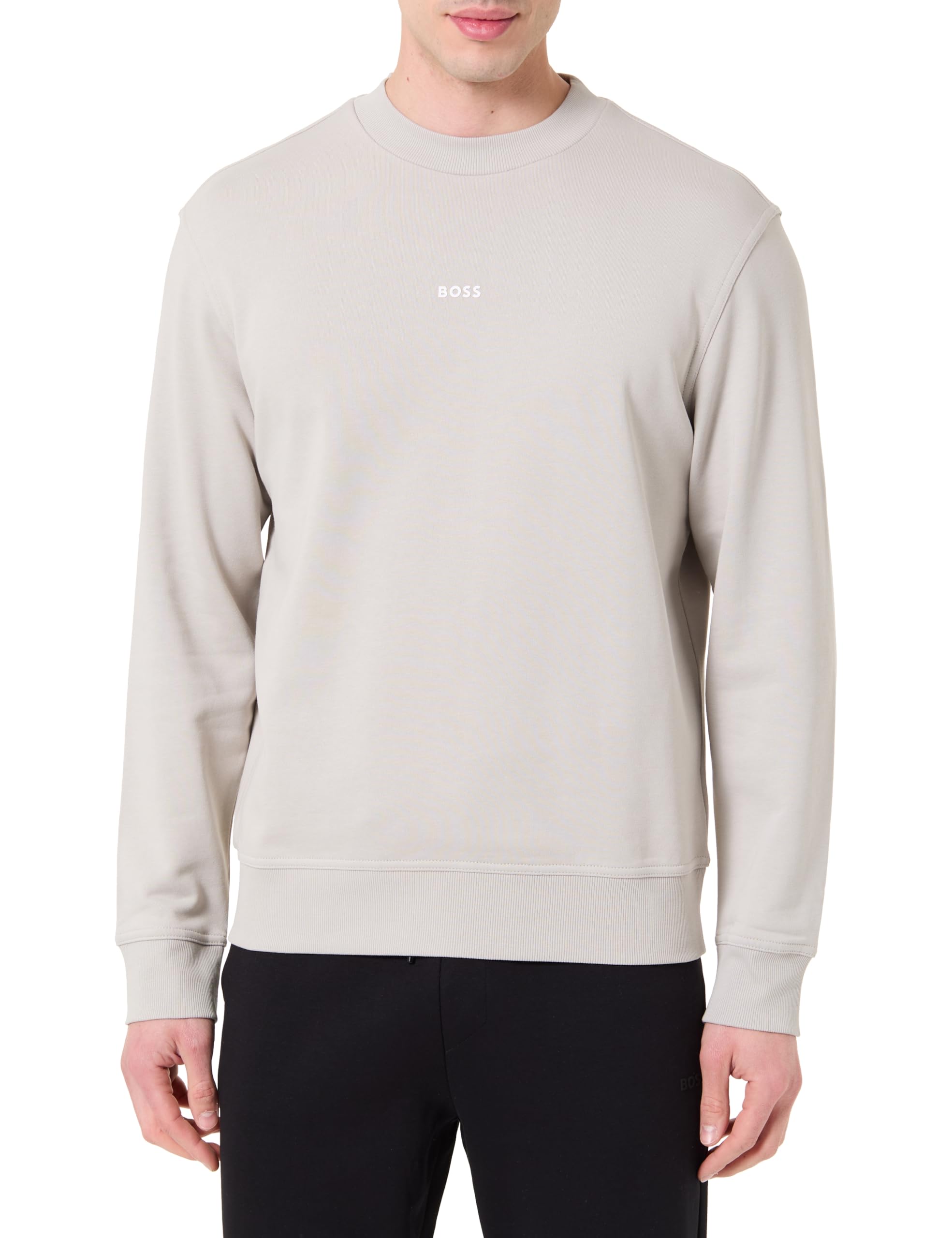 BOSS Herren Wesmallcrew 10244192 01 Sweatshirt