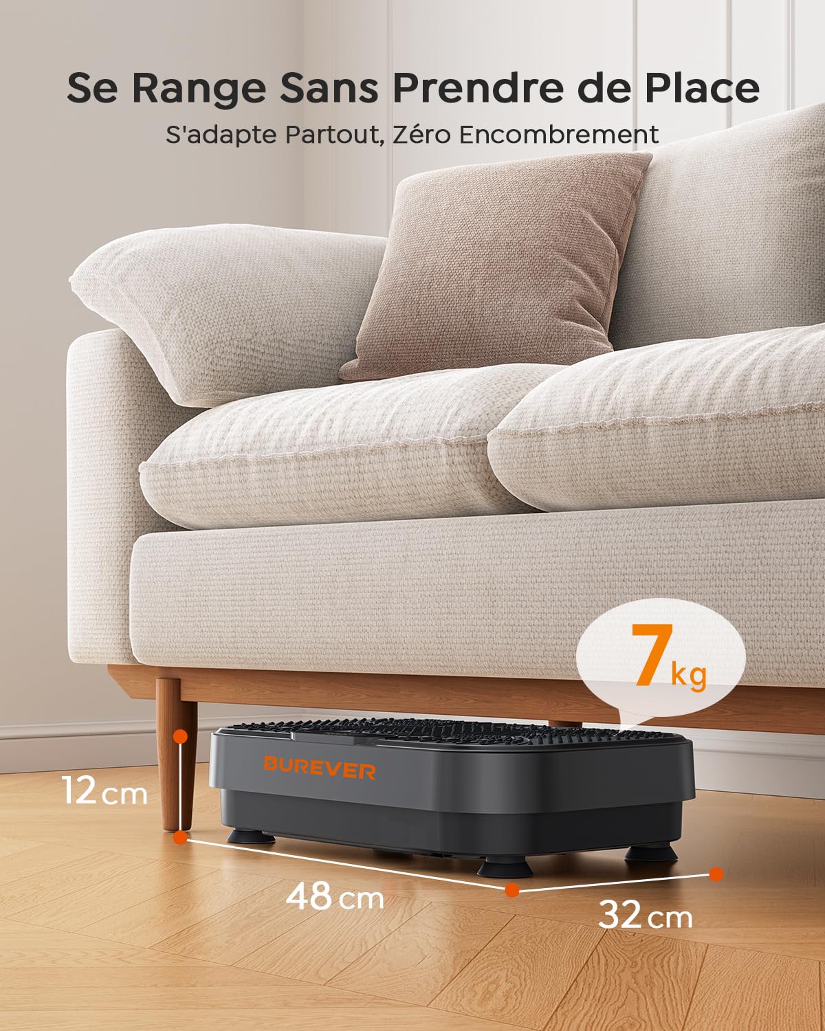 Plateforme Vibrante Oscillante, Burever 150W Plateforme Vibrante Perte de Poids avec Massage Silencieux des Pieds, 99 Niveaux d'Intensité et 5 Programmes avec 2 Bandes de Résistance & Télécommande