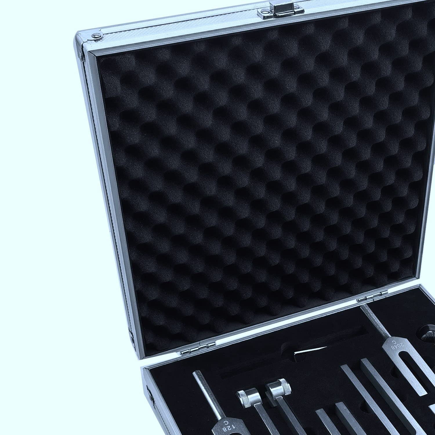 Misamo 128Hz 256Hz 512Hz 1024Hz 2048Hz 4096Hz Heilchakra Stimmgabel Hammer Werkzeug für Klangheilungstherapie