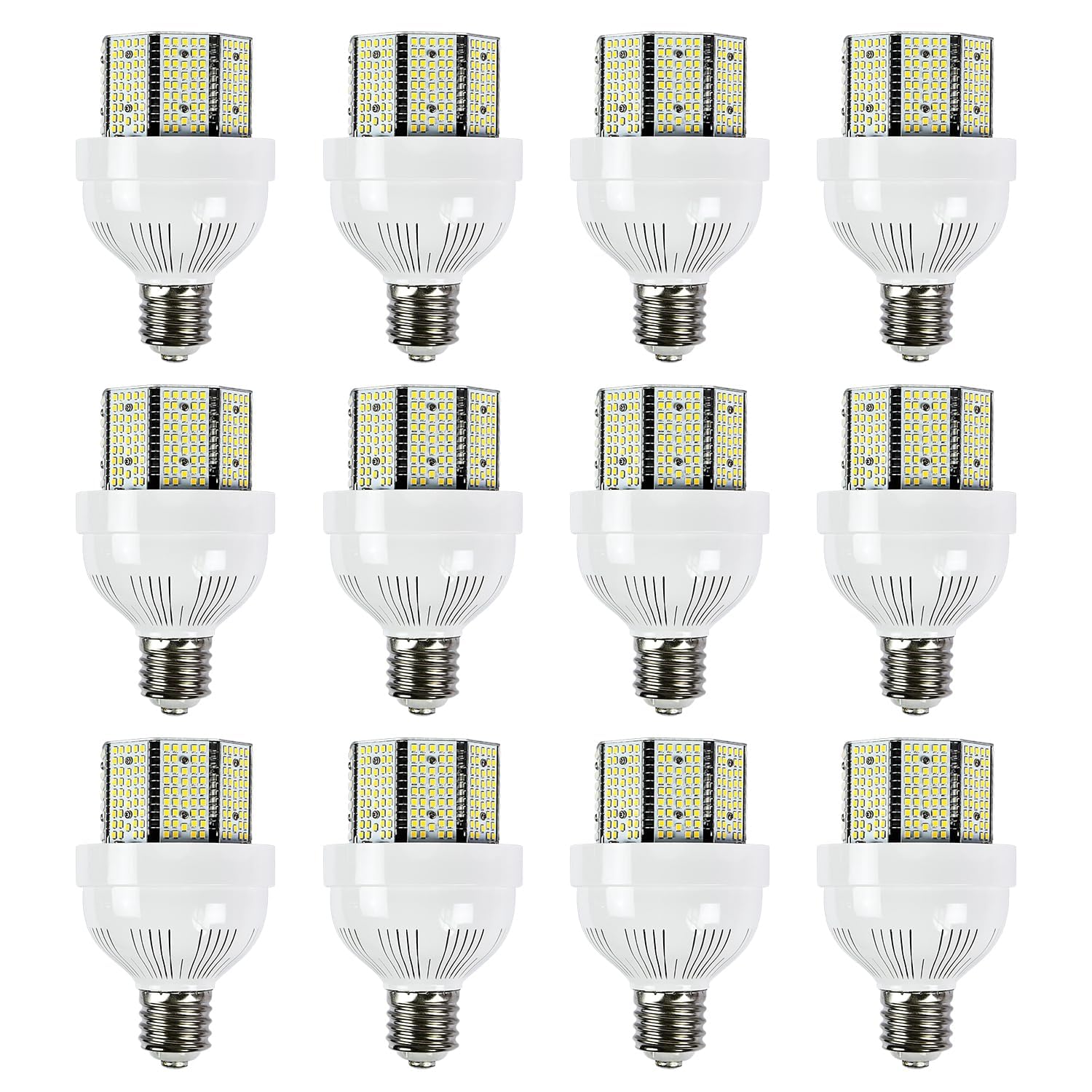 480V LED Corn Cob Light Bulb 85W E39 Mogul Base 14025LM 5000K Daylight Lamp Replacement for 300-400W HID