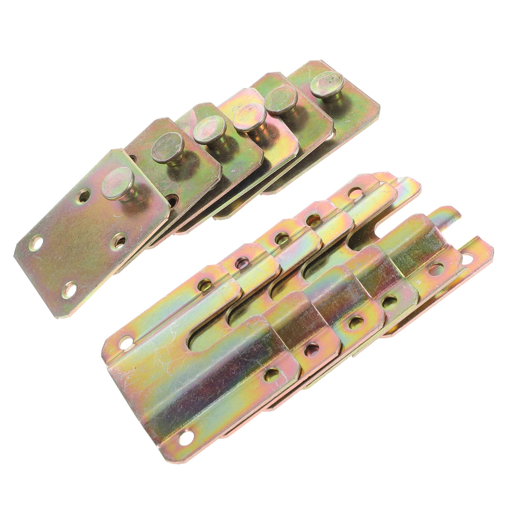 Support de suspension à emboîtement trou de serrure pour stopper les meubles qui penchent