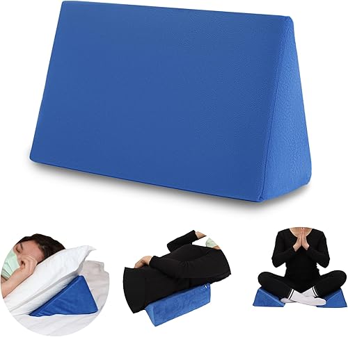 Miniatura 1 de Almohada de cuña pequeña, almohada de cuña para úlceras de cama, almohada de posicionamiento, cuña de posicionamiento, mini almohada para portátil y