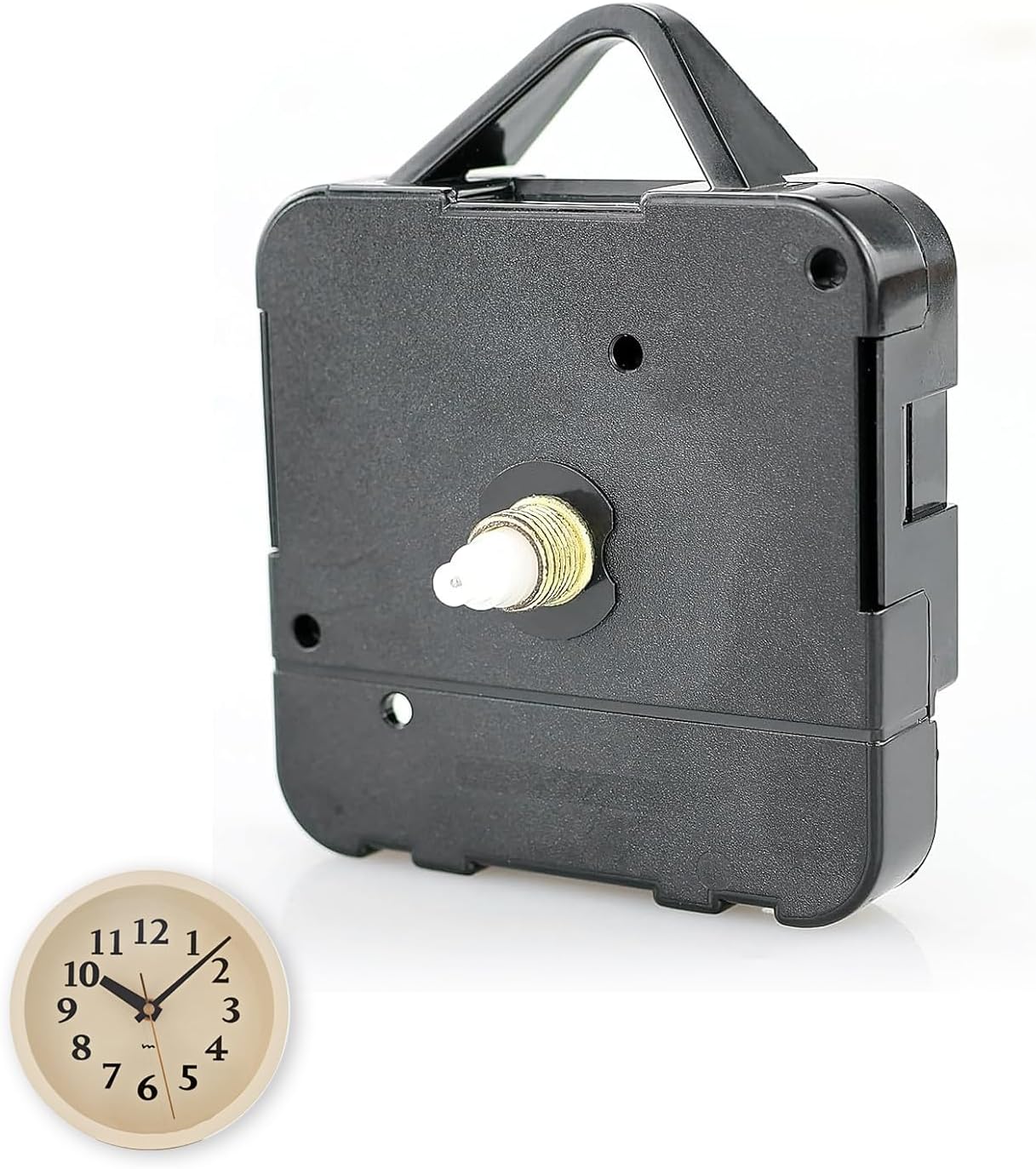 Uskerb Silent Clock Mechanism Kit BatteryOperated, Easy DIY Clock