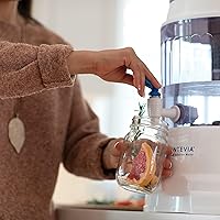 Vista 9 de Santevia Gravity Water System Filter at Home Water Filter That Makes Water Alkaline and Adds Minerals Chlorine and Fluoride Filter