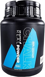 TRANGO Real Powder Chalk - Pure Powder Pharmaceutical Grade Chalk | Rock Climbing, Bouldering, Weightlifiting