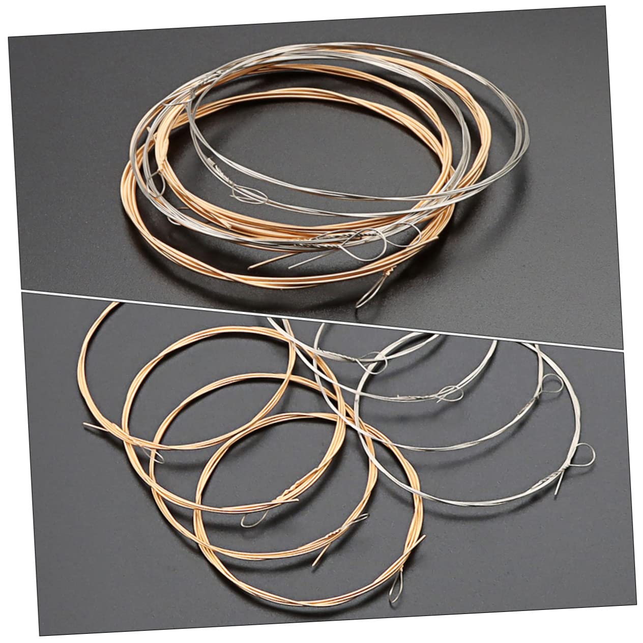 TOYANDONA 40pezzi Corde Per Mandolino Acciaio Inossidabile Da Sostituzione Pratica Per Strumenti Musicali Materiale Resistente e Durevole Ottimo Per Musicisti e Appassionati Di Mandolino