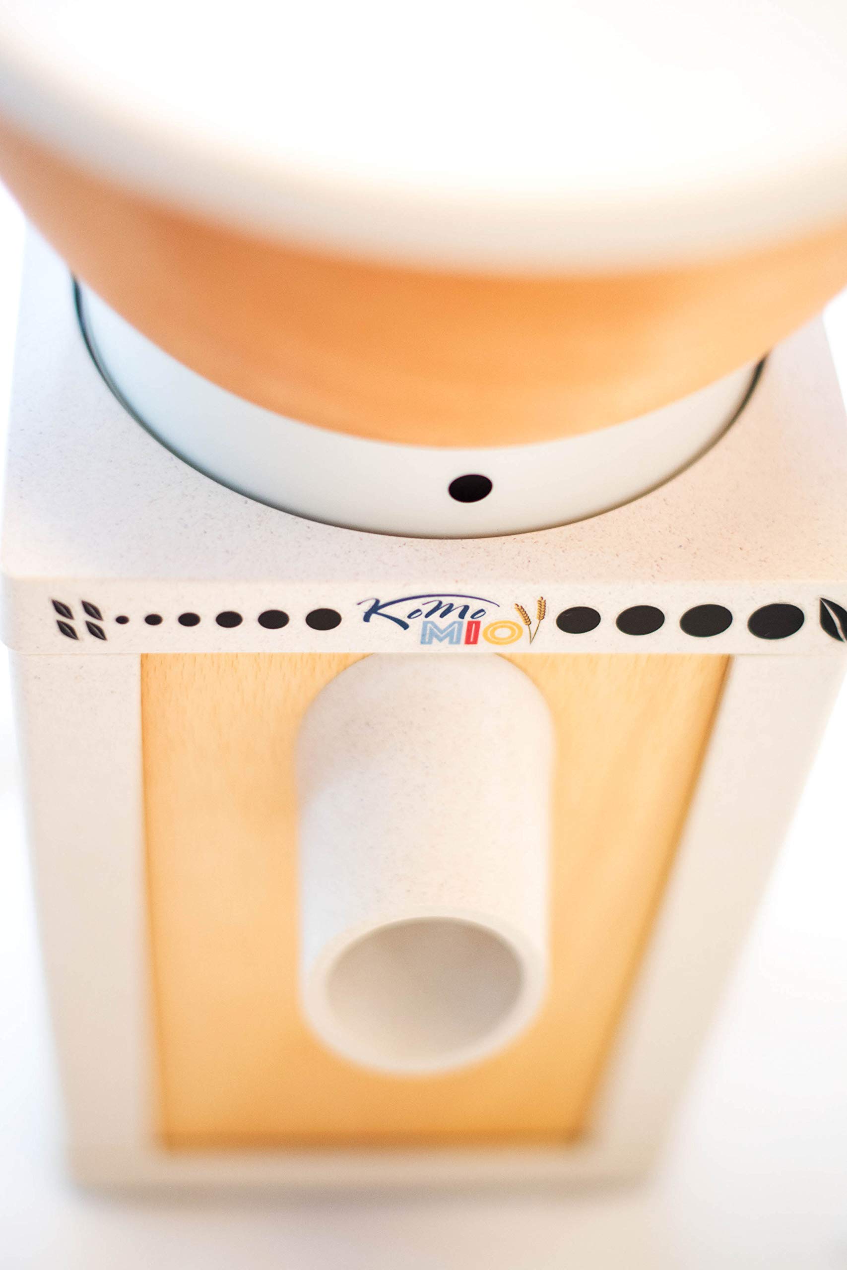 KoMo KoMoMio mulino per cereali | Natura/Bianco | 400 Watt | materiali innovativi