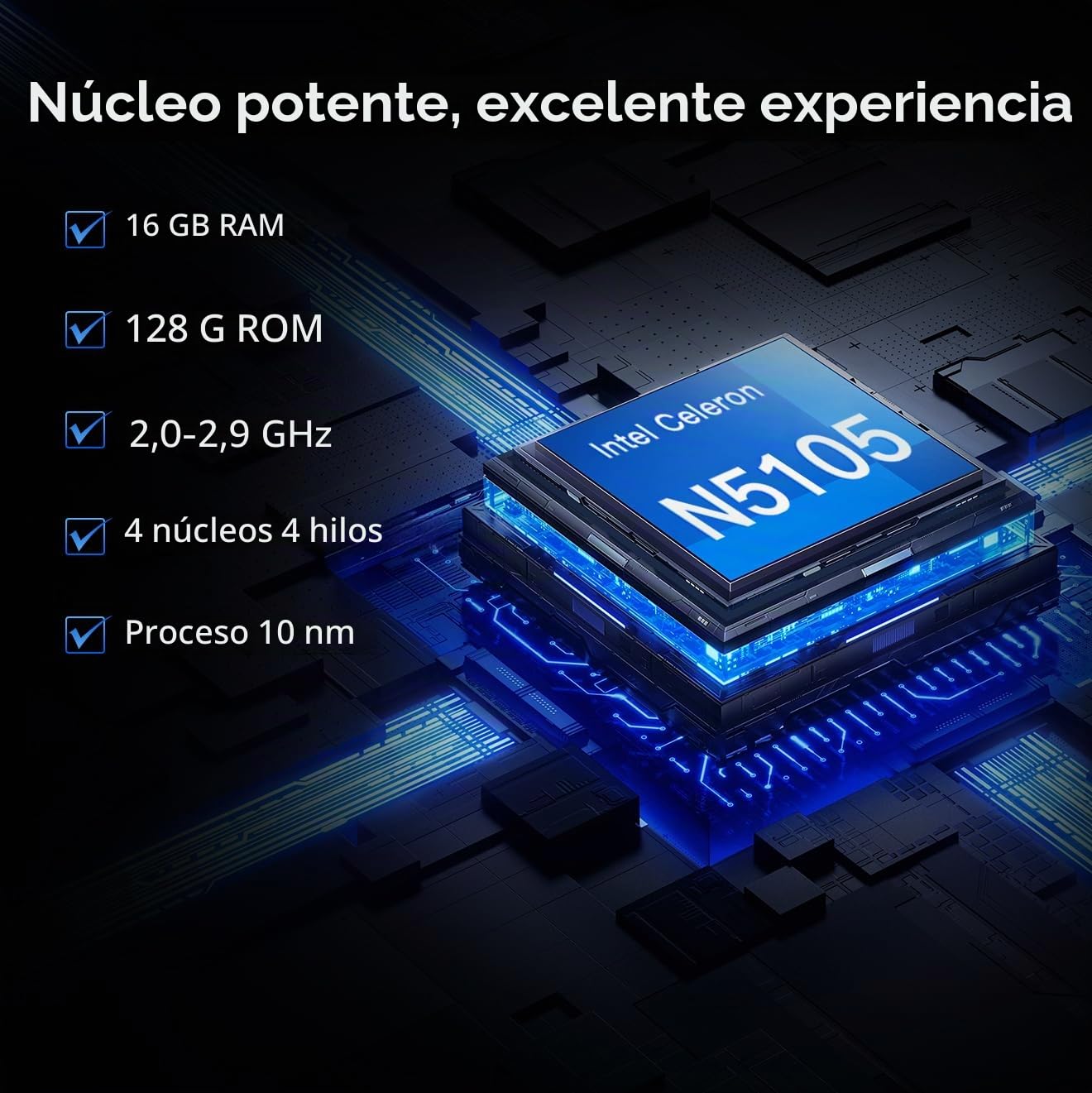 LincPlus LincStation N1 Almacenamiento NAS de 6 bahías con Unraid, en a la Red de SSD, 16GB de RAM, Procesador Quad Core de 2.9GHz N5105, Servidor Doméstico y Nube Personal.