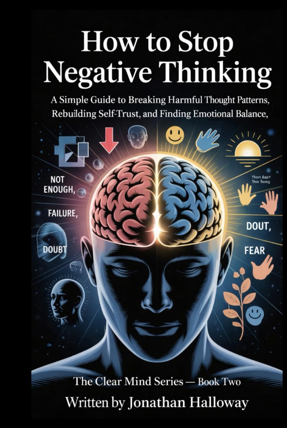 How To Stop Negative Thinking: A Simple Guide To Breaking Harmful Thought Patterns, Rebuilding Self Trust And Finding Emotional Balance.