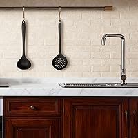 Vista 8 de Cucharas de cocina ranuradas de silicona, cucharón de cocina, cuchara coladora, cuchara espumadora, cucharón de sopa, cucharas ranuradas