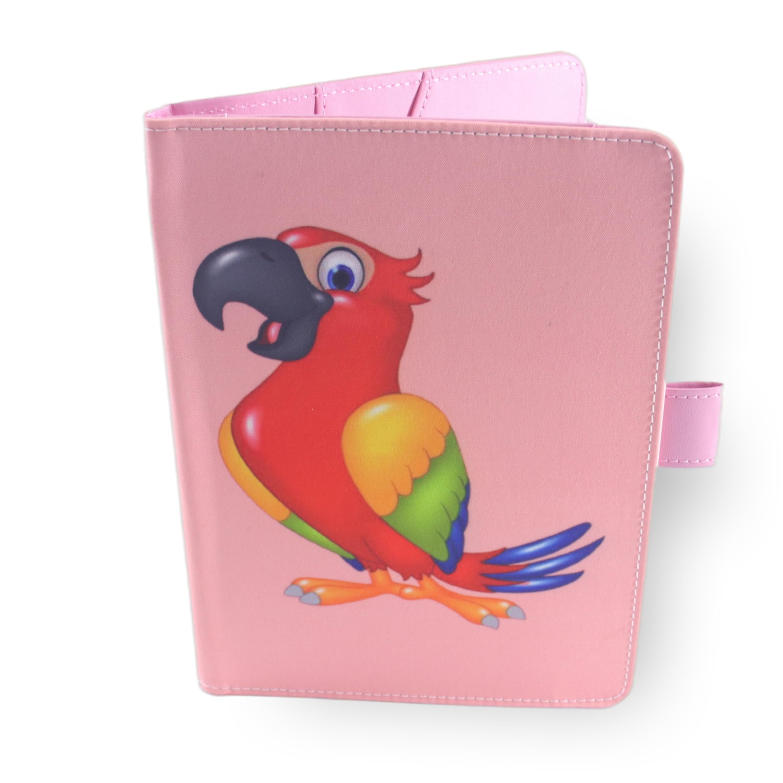 Oxrose Baby Health Booklet - Parrot - Format A5 15x21 cm - Discounts for Rangers The Orders, Red parrot