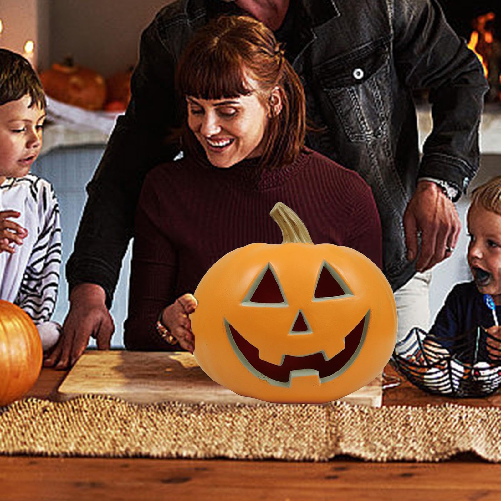 ハロウィン　ジャックオランタン　パンプキン　ガーデン用　カボチャ　オブジェ Amazon.co.jp: ハロウィン ジャック・オ・ランタン、ハロウィン