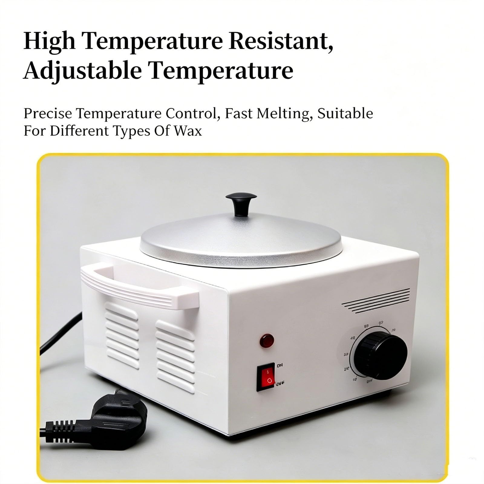 Tempéreuse À Chocolat 100 W, Cuve En Acier Inoxydable 500 Ml, Température Réglable De 0 °c À 100 °c, Chauffage Homogène, Thermostat Intelligent, Pour La Fonte Et La Confection De Confiseries.