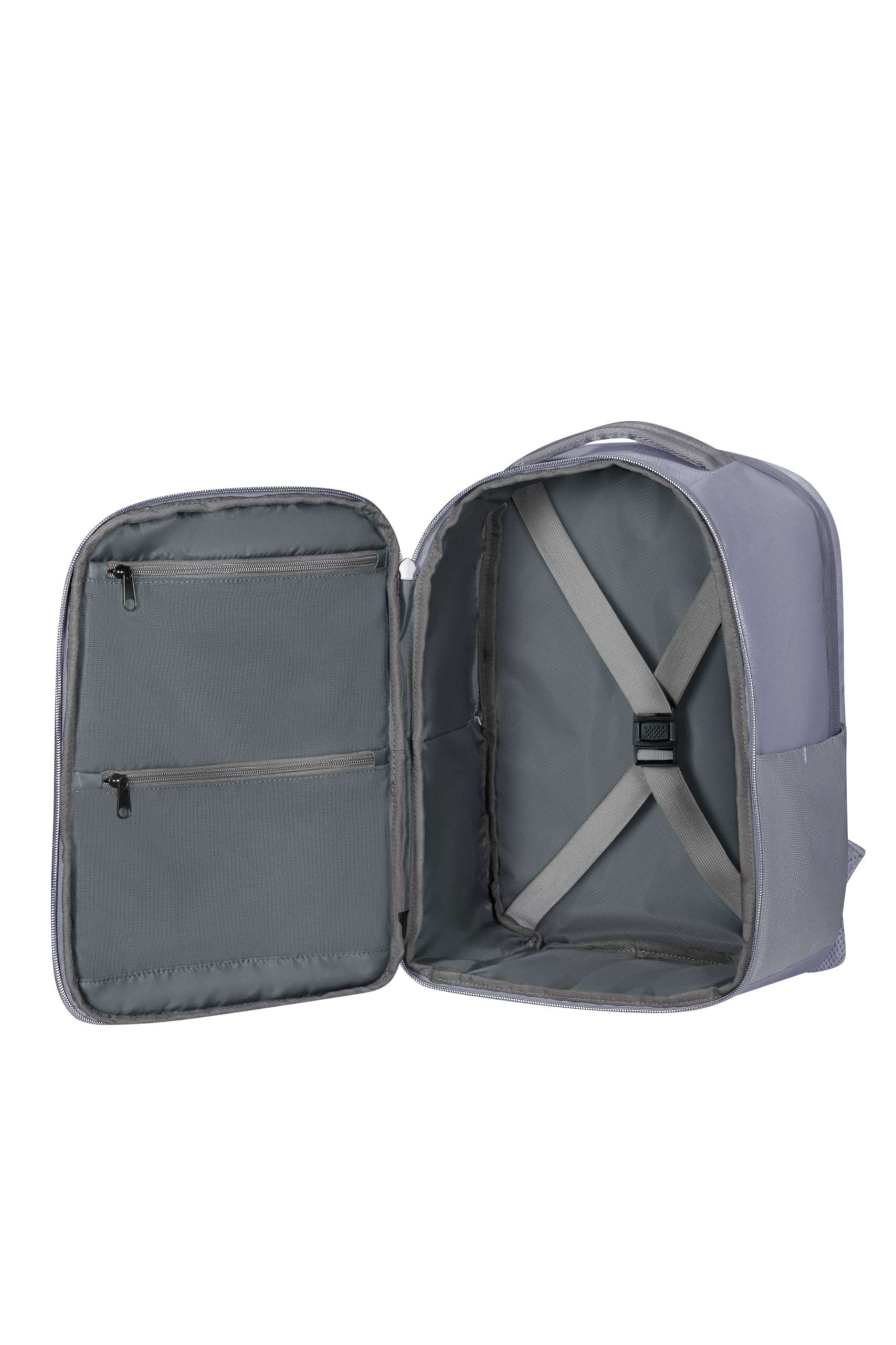 Samsonite Guardit Classy 2.0, Damski Plecak Kabinowy, 40 x 30 x 20 cm, Underseat Bagaz Podreczny do Ryanair, Wizz Air & Vueling, Kieszen na Laptopa 15.6", Niebieski (Storm Blue)