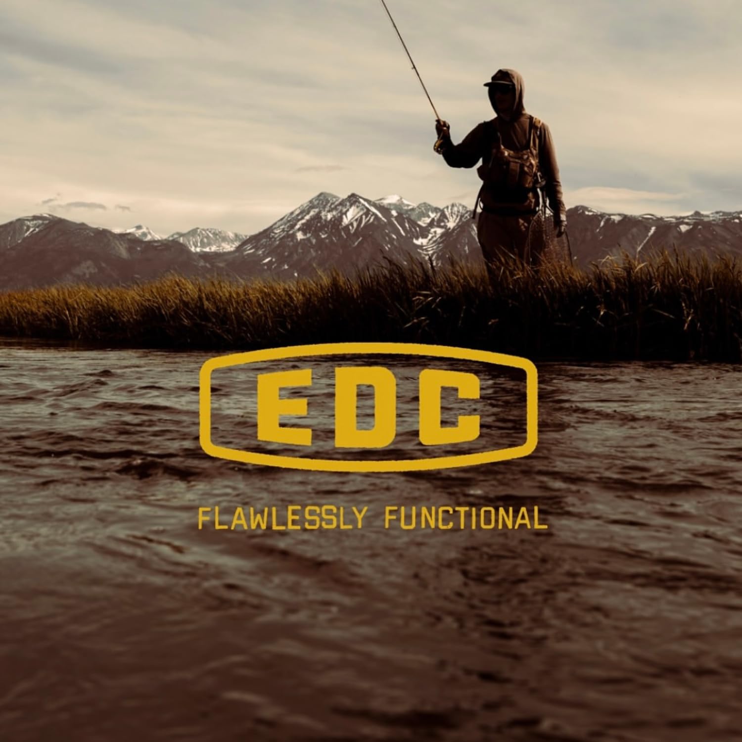Redington Everyday Carry Fly Fishing Rod - Universal EDC Fly Rod for Any Condition - 4 Piece Fly Rod - Carry Case Included