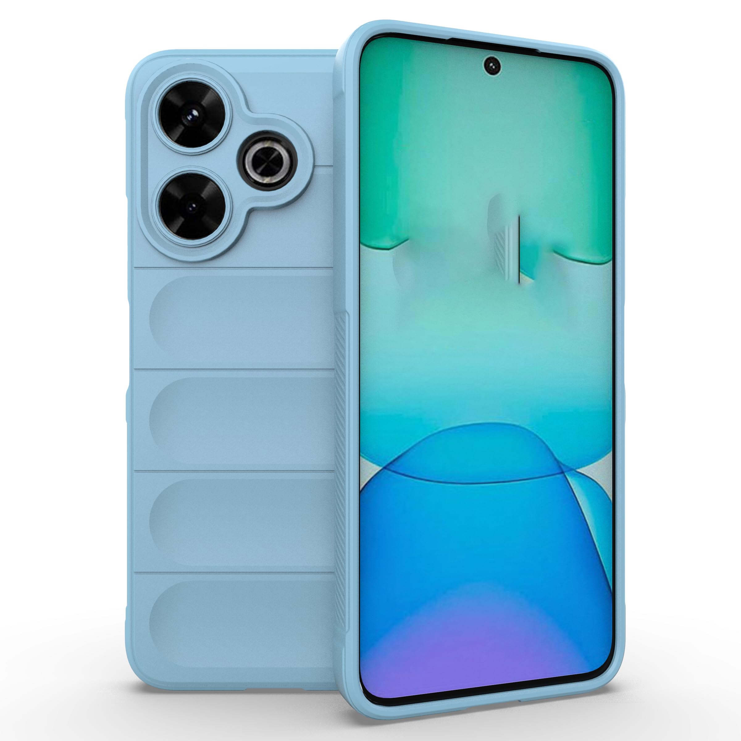 Cover Compatible with Xiaomi Poco F6 5G,Compatible with Redmi Turbo 3 5G Camera Protection Anti-drop TPU Mobile Soft Case QLS