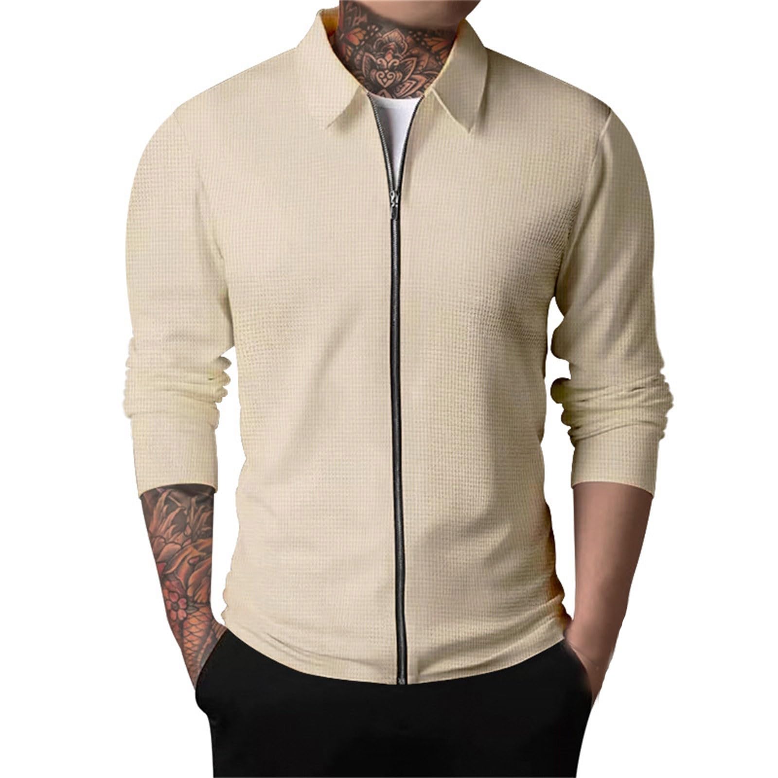 Mymyguoe Herren Softshelljacke - Leichte Übergangsjacke Als Bomber & Blouson