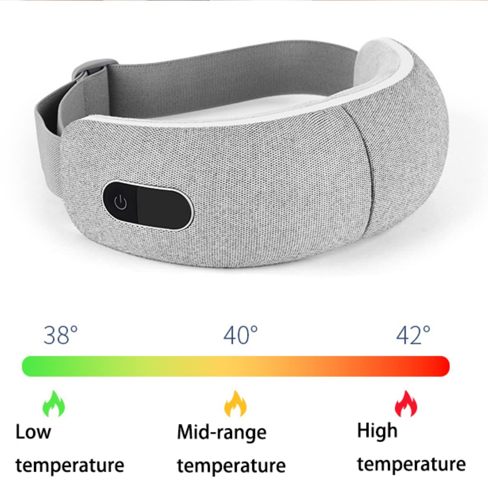 Masajeador De Ojos, Masajeador De Ojos Con Calor, Ideal Como Regalo De Relajación Para Mamá, Reduce Ojos Secos/Fatiga Ocular/Mejora El Sueño