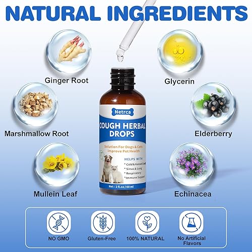 Miniatura 4 de Solución nebulizadora natural  Promueve la salud respiratoria para perros y gatos  Apoyo inmunológico  Alivio de la tos sinusal, alergias y perreras