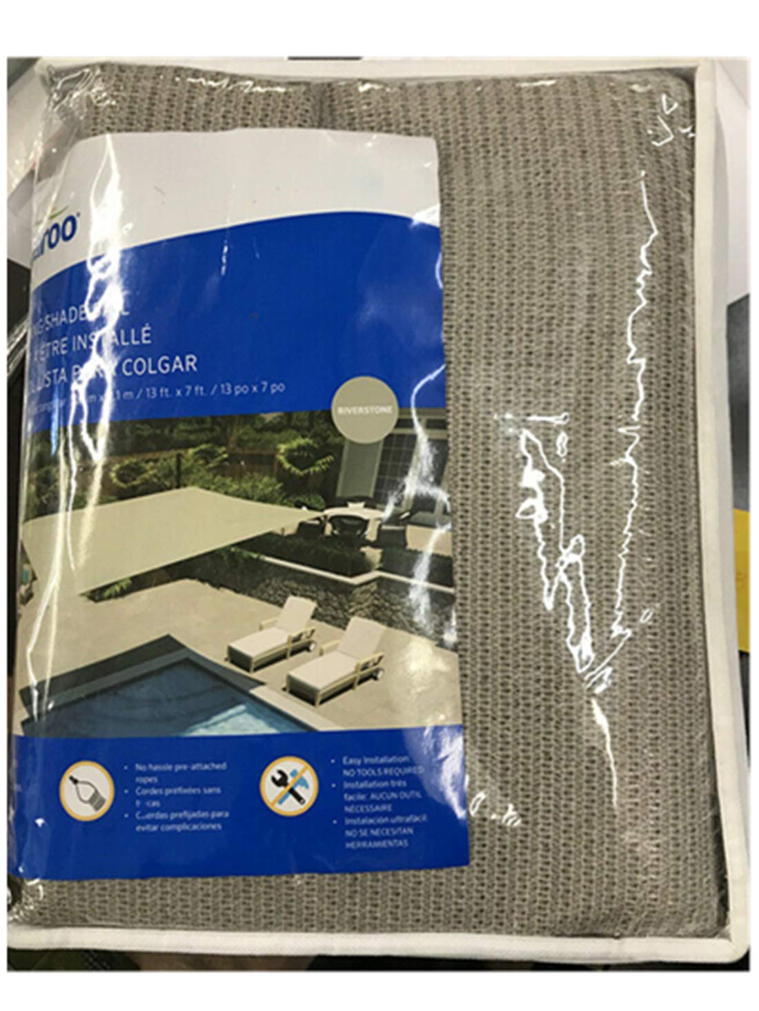 Amazon.com : Shade Sail Coolaroo 13' x 7' Rectangle (13