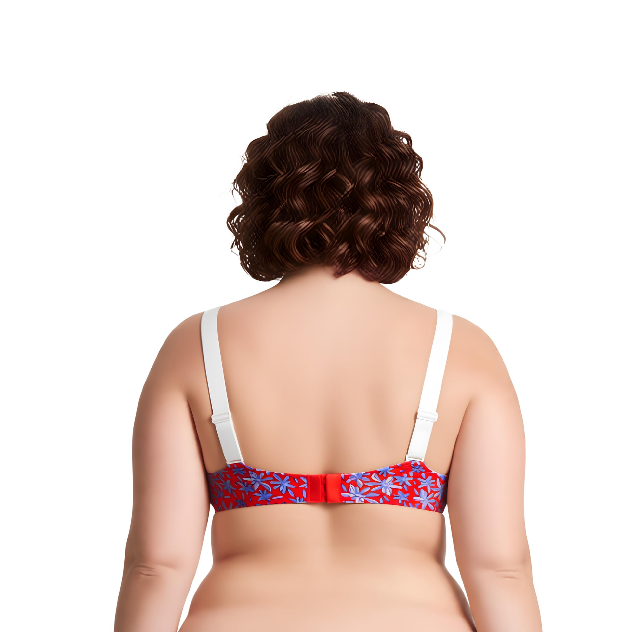 Curve Muse Sostén de Algodón con Aros o Sin Aros | Estampado, Transparente, Aros