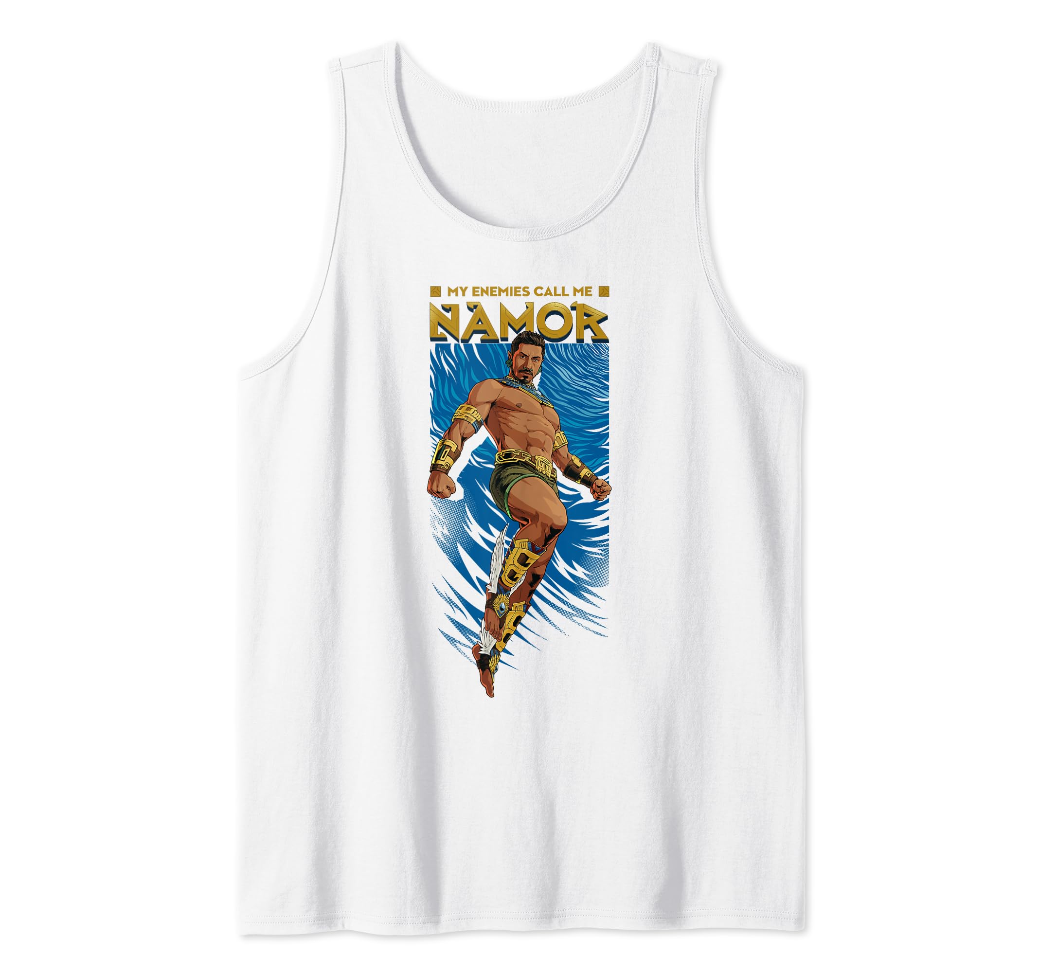 Marvel Black Panther: Wakanda Forever My Enemies Call Me Tank Top ropa de algodón sin mangas 2