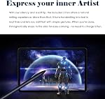 Galaxy Tab S7 FE Pen Replacement S7 FE Stylus Pen for Samsung Galaxy Tab S7 FE S Pen + S7 FE Pen Tips/Nibs(Black)