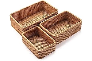 YANGQIHOME Clearance Wicker Baskets for Organizing
