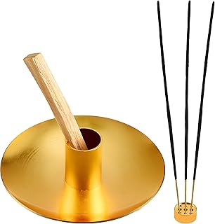 Palo Santo Holder, Metal Incense Holder for Palo Santo Sticks, Scent Wood Stand, Smudging Bowl Dish, fire Resistant, Easy ...