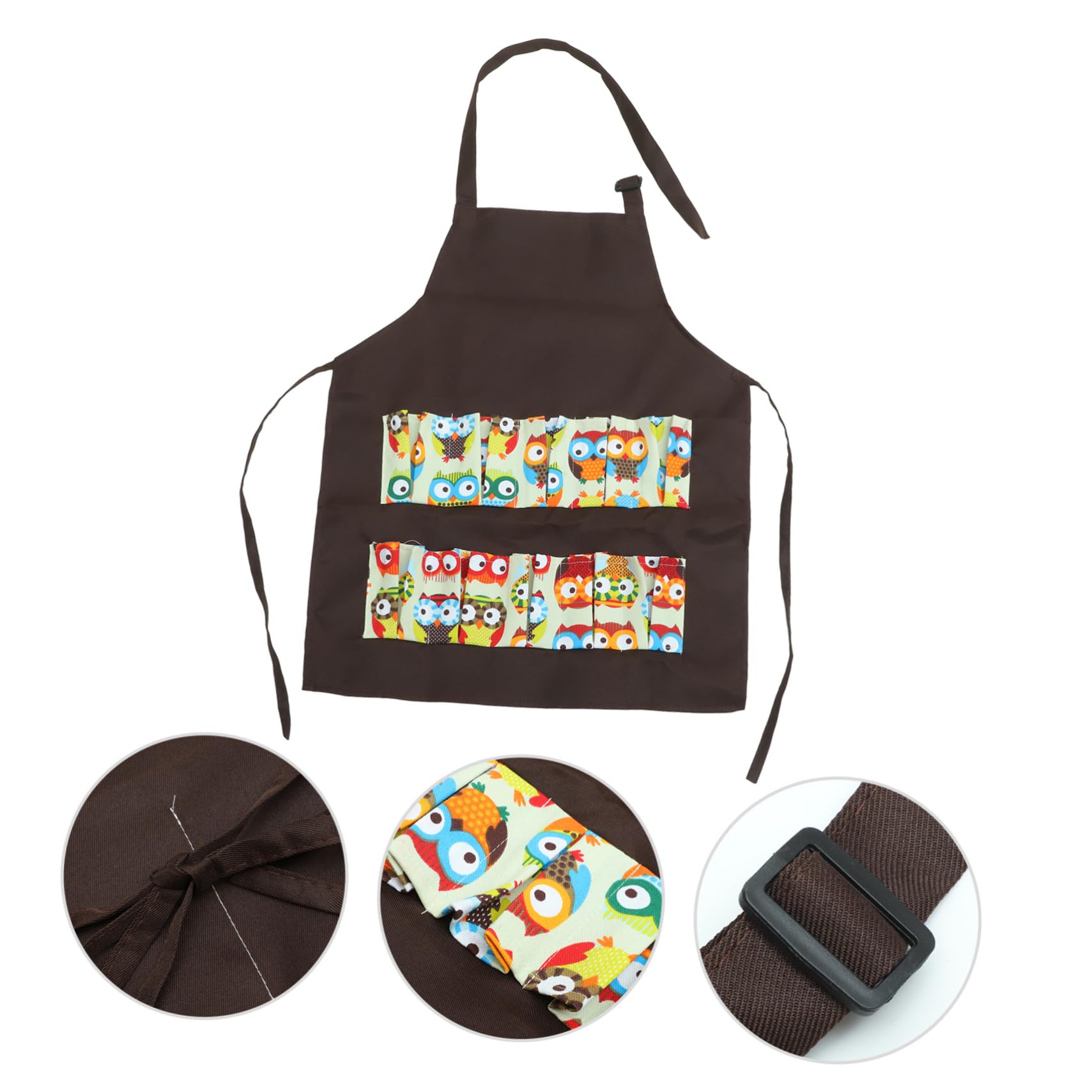 Ciieeo Grembiule Per Bambini Grembiule Per Uova 2 Pezzi Tasche Multiple Borsa Per La Raccolta Di Bambini In Cotone Poliestere
