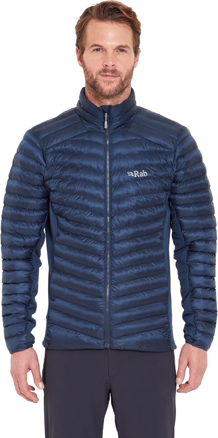Rab Men's Cirrus Flex Jacket Lightweight Insulated Puffy Coat for Hiking, Skiing, & Climbing