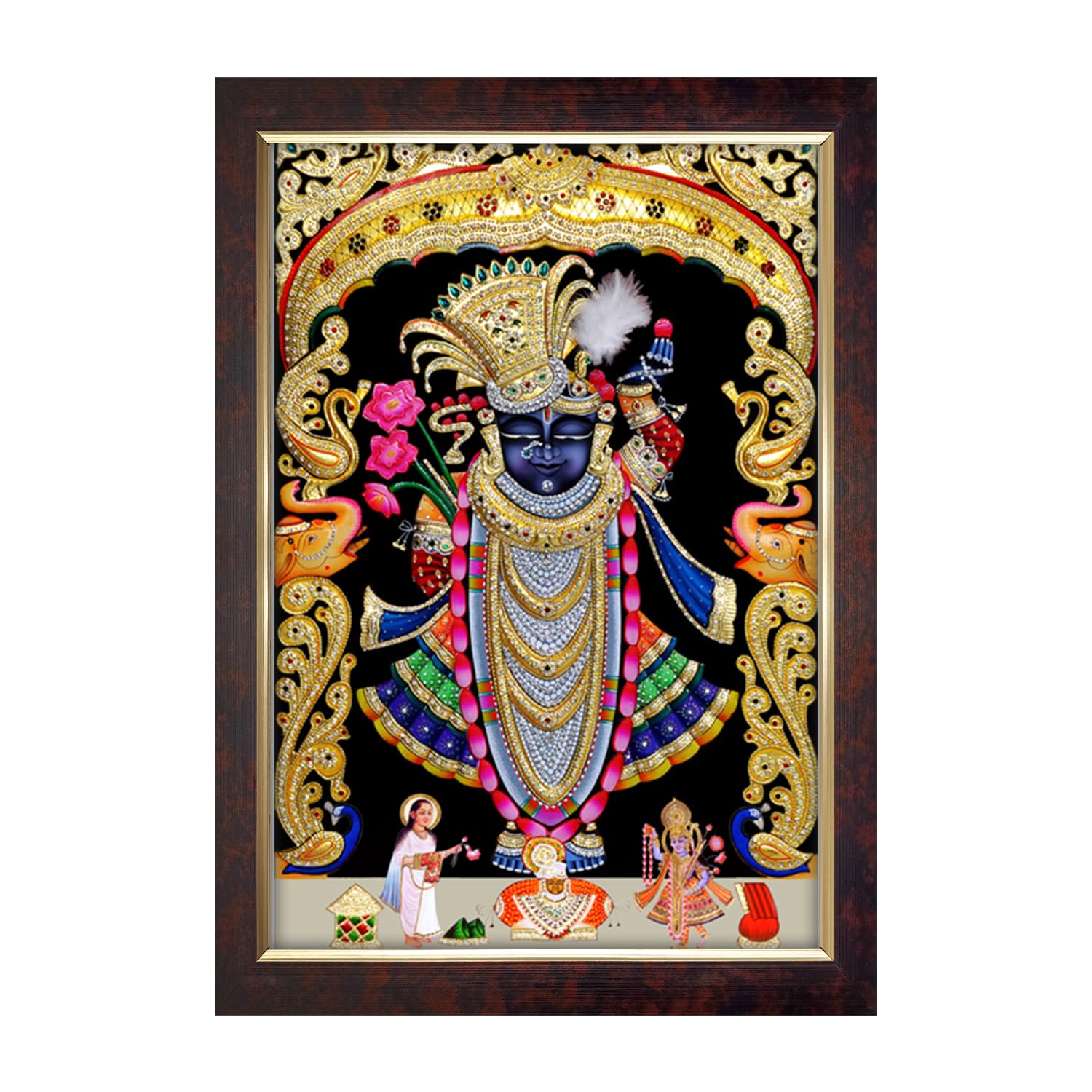 Shrinathji Photo Frame - Elegant Decorative Frame -24