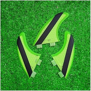 PAKLIF Surfboard fins Small Surfboard 3 Fin Set Fins Surf Surf Board Wakeboard Surfboard Fin for Longboard, Surfboard & Paddleboard