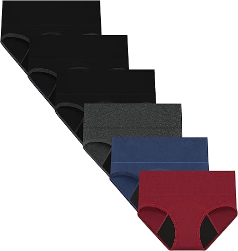 Nalwort Bragas para el período menstrual para mujer, ropa interior a prueba de fugas, ropa interior protectora posparto