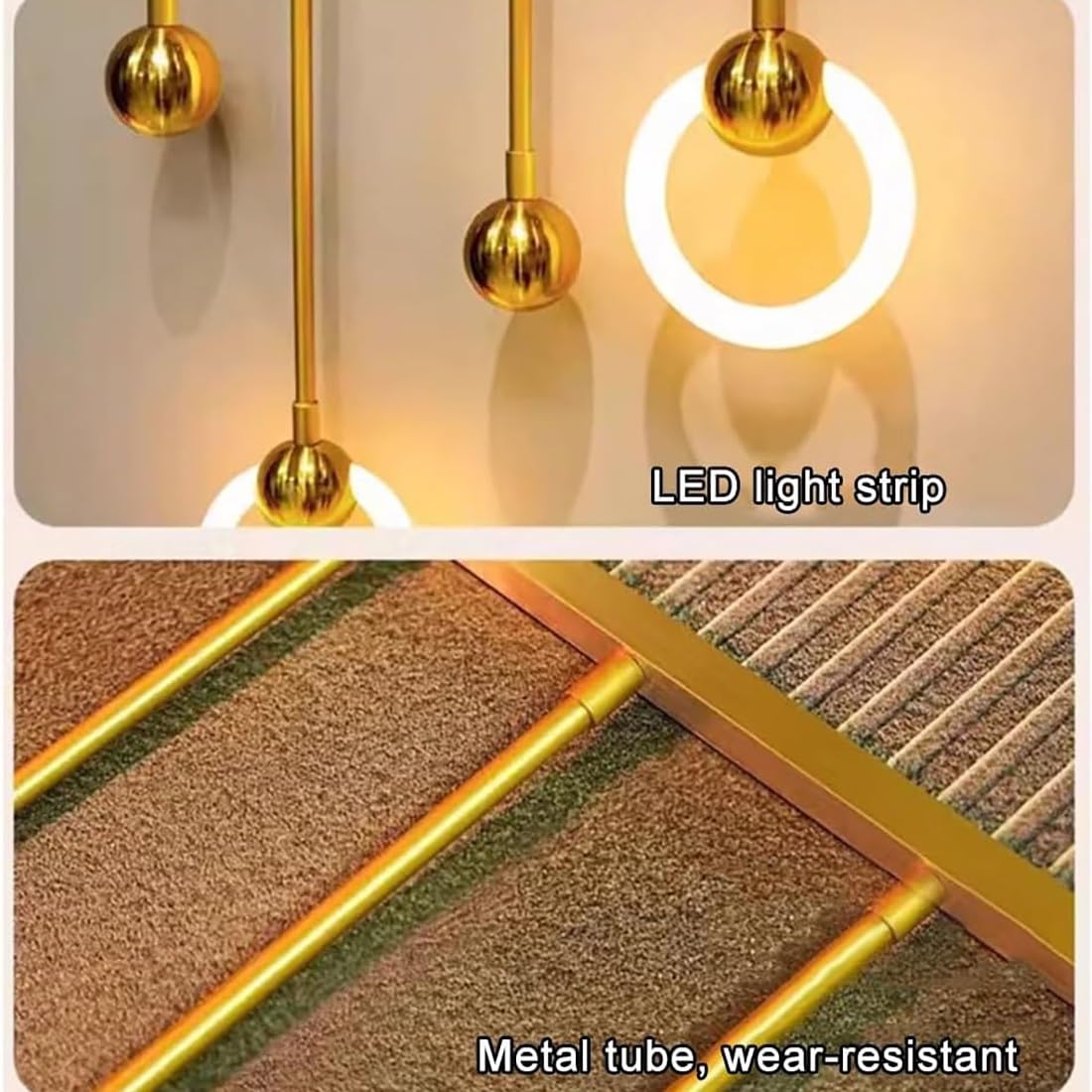Wandlichtskulpturen 3D-Wandkunstdekor, 3D-Wandskulpturen, Feng Shui-Wandkunst mit LED-Licht, hängende Gemälde, dekorative Wandlampe, orientalische Dekoration