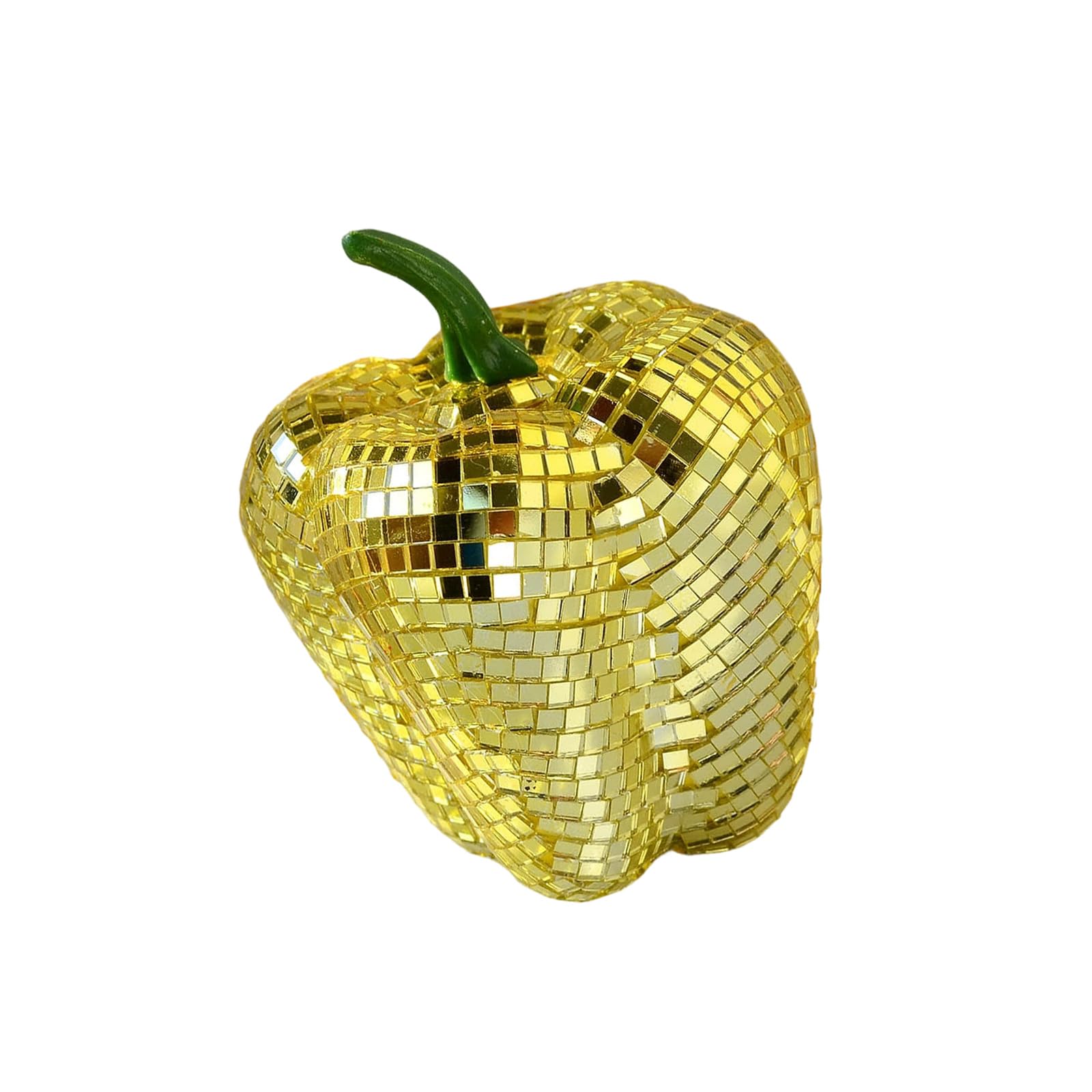 Ball Mirrored Glass Discos Pear/Tomato/Carrot/Pepper Light Reflectings Disco Ball Decors Desktop Decors Disco Pear
