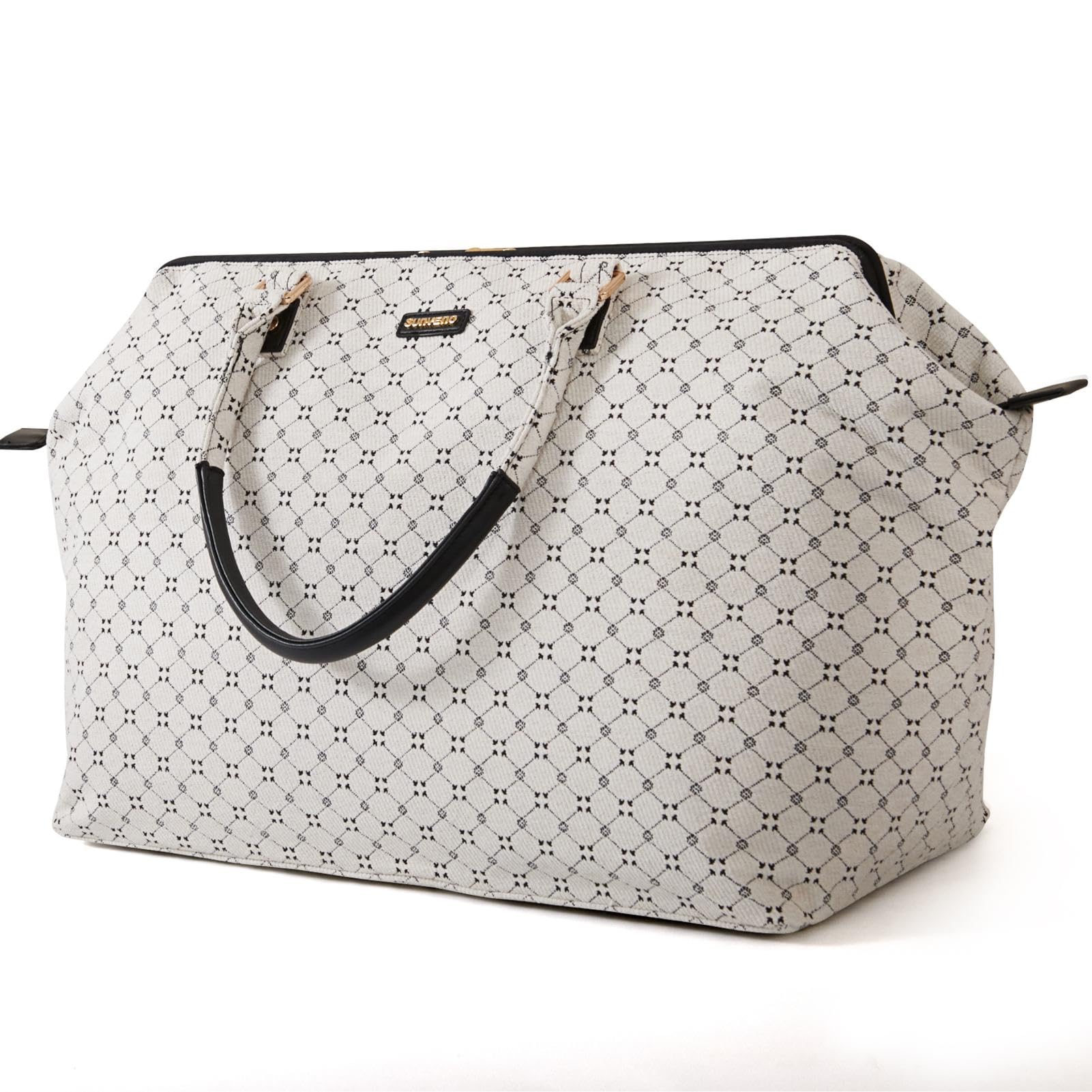 Sunveno Borsa per pannolini da viaggio, borsa per pannolini regolabile, borsa per passeggino, organizer per bambini, grande capacità, borsa per pannolini per maternità