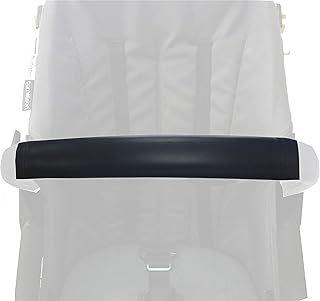 Housses en Similicuir pour Poignée de Transport Bugaboo Cameleon 3 (Ne remplace pas le caoutchouc) (Noir)