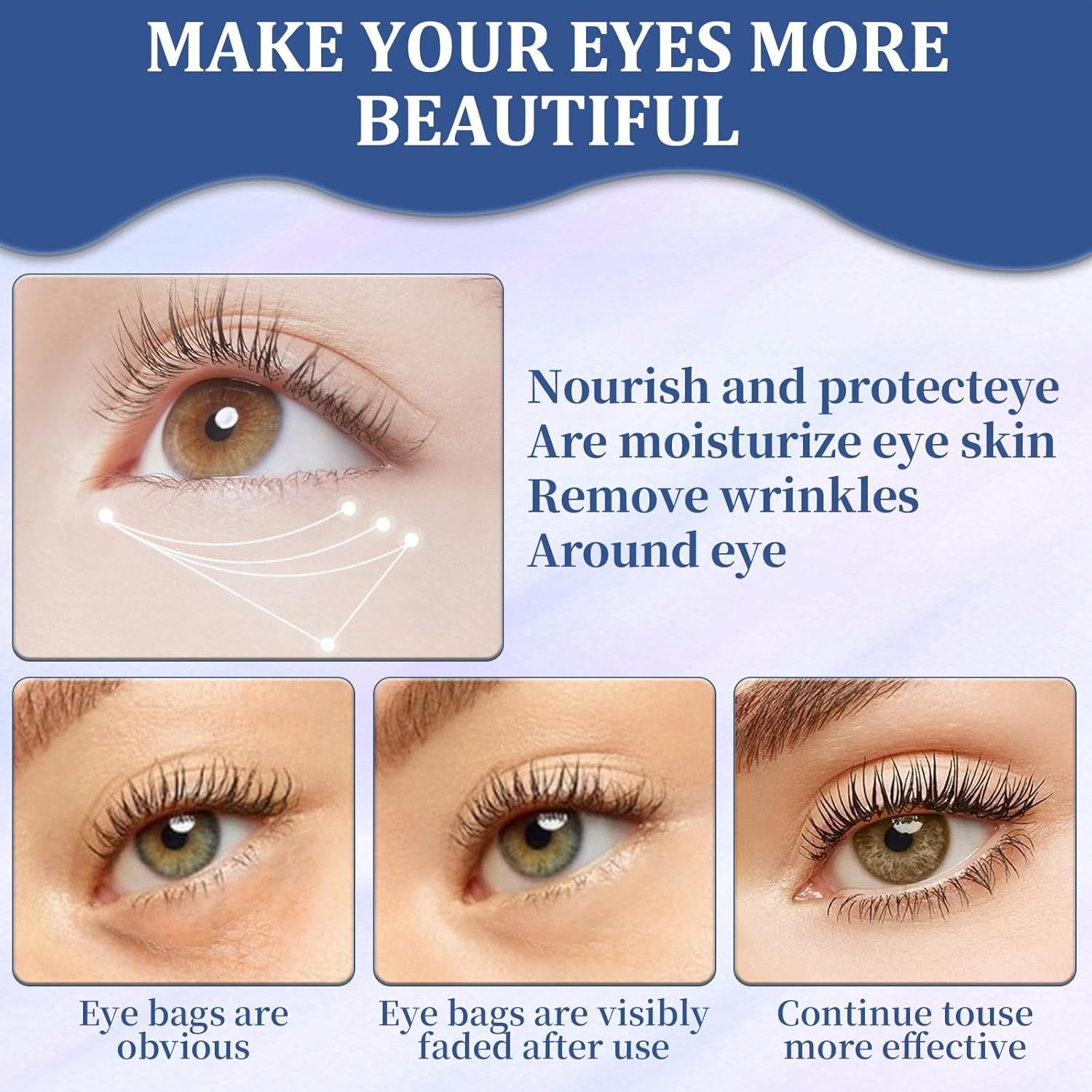 2 Pcs Calcium Multi Balm, Calcium Volume Multi Balm, Korean Collagen Moisturing Stick, Wrinkle Core Stick, Anti-aging, Hydrating, Firming Skin, Suitable for Eyes, Neck, Face - Image 5