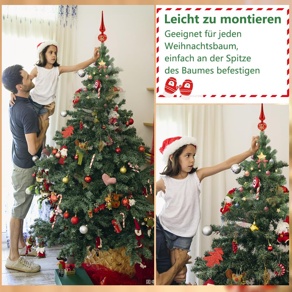 Un Sapin De Noël Rouge Orné De Cadeaux PNG , Un Sapin De Noël Rouge Orné De Cadeaux PNG , Étoiles, Enveloppes Rouges Peintes à La Main Fichier PNG et PSD pour