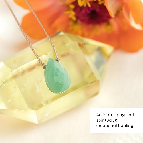 Miniatura 60 de SoulKu Handcrafted Necklace, Empowerment Jewelry With Healing Crystal, Inspirational Jewelry For Women, Mom & Sister Gifts, 2" Extender With Lobster