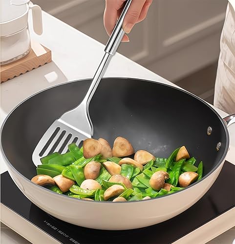 Miniatura 4 de Juego de utensilios de cocina de 11 piezas, juego de utensilios de cocina de acero inoxidable con soporte, juegos de utensilios de cocina