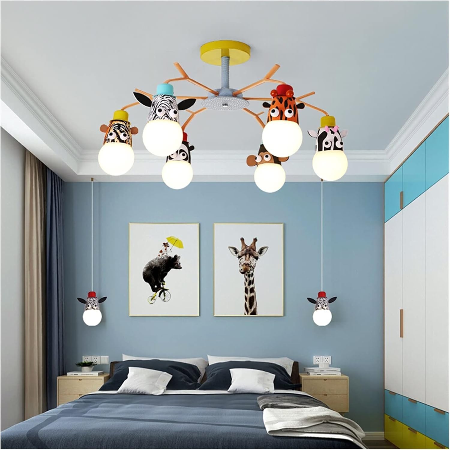 HXYSXHJUO Northern Europe Living Room Background Wall Lamp Bedroom Bedside Lights Modern Minimalist Sconces Decor