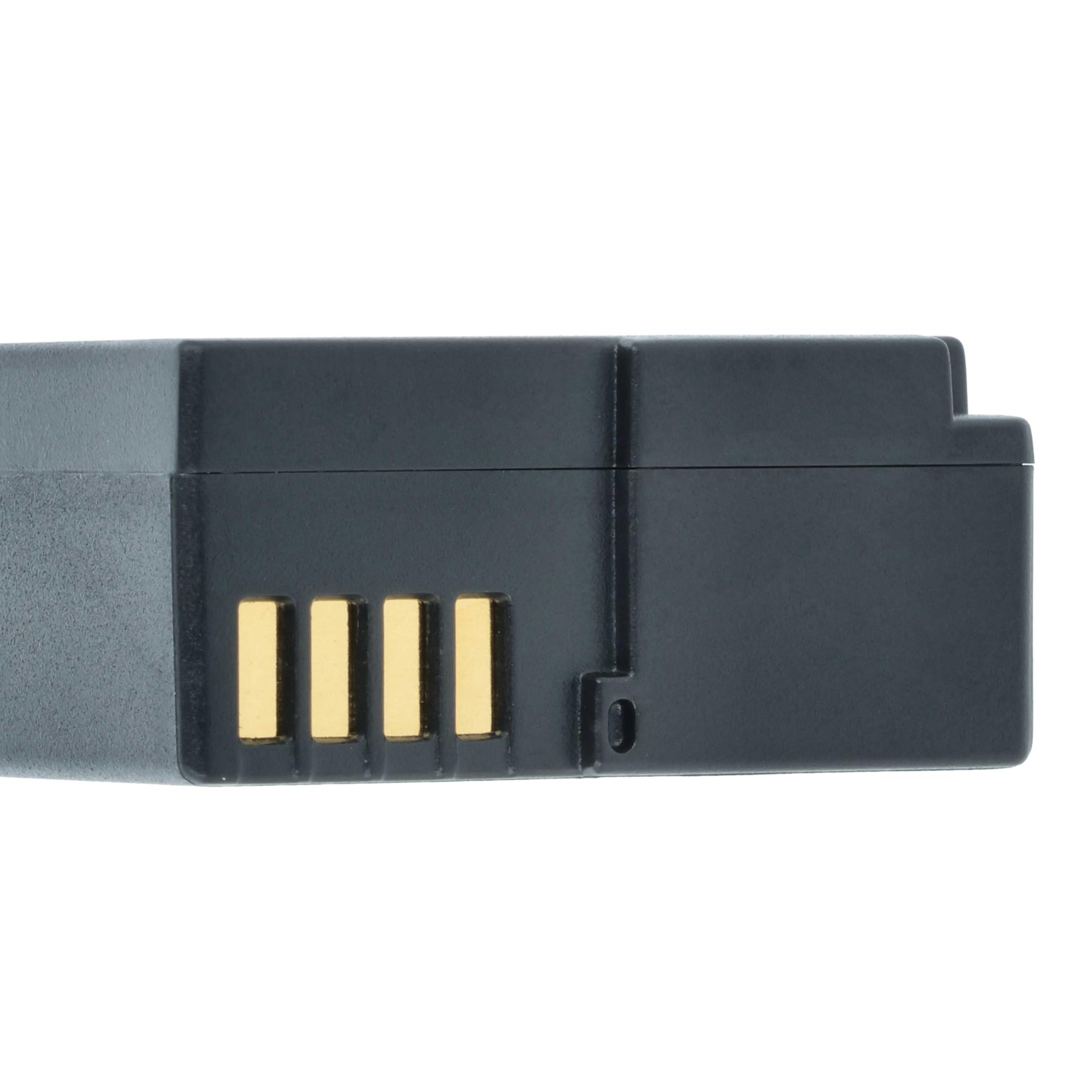 vhbw 3x batteria sostituisce Panasonic DMW-BLC12, DMW-BLC-12, DMW-BLC12E per fotocamera (1000mAh, 7,2V, Li-Ion), infochip