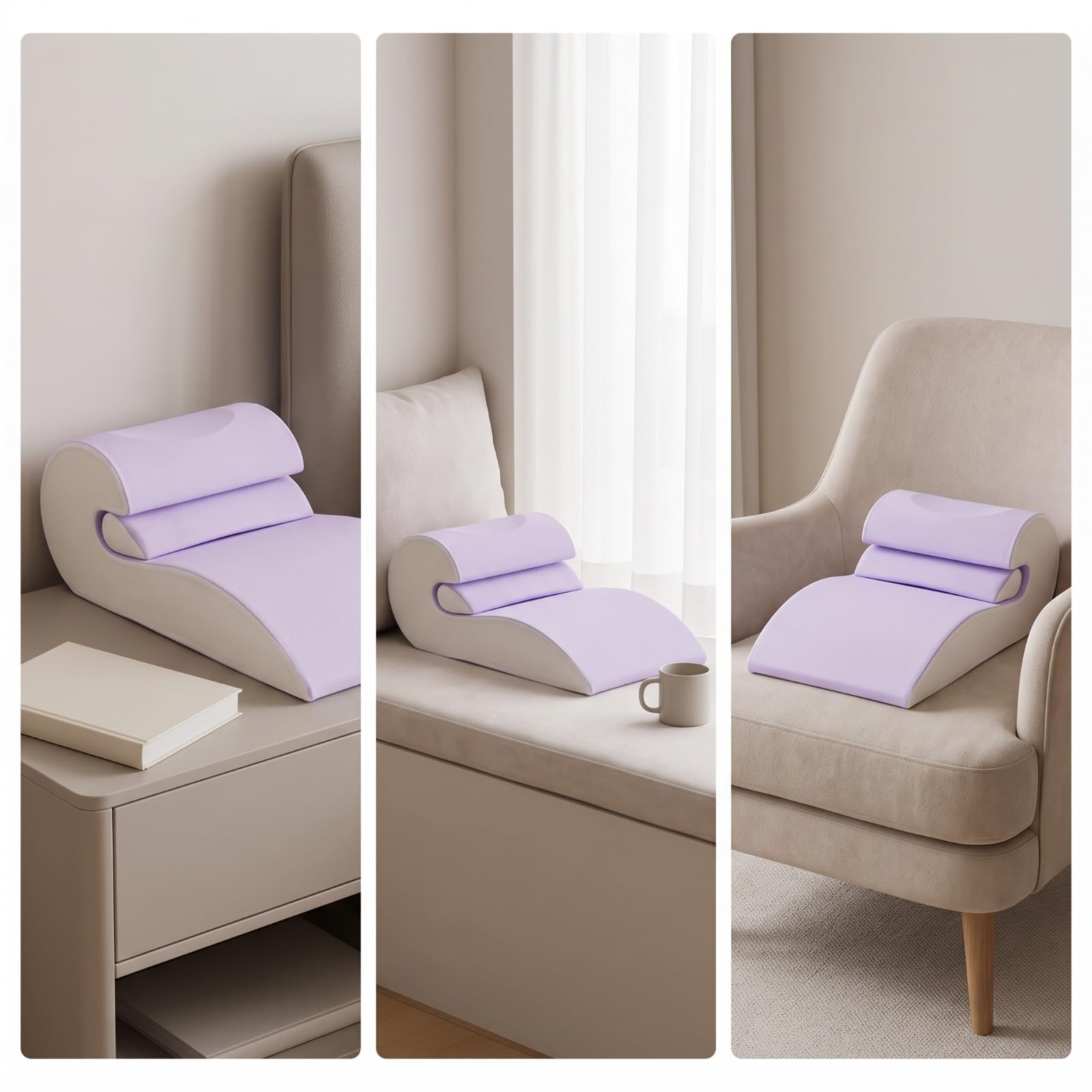 2 Piezas Almohada para Piernas