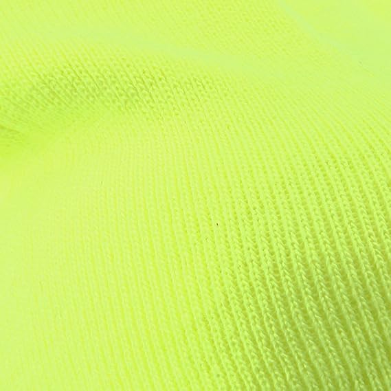 Classic Safety Short Beanie - Yellow