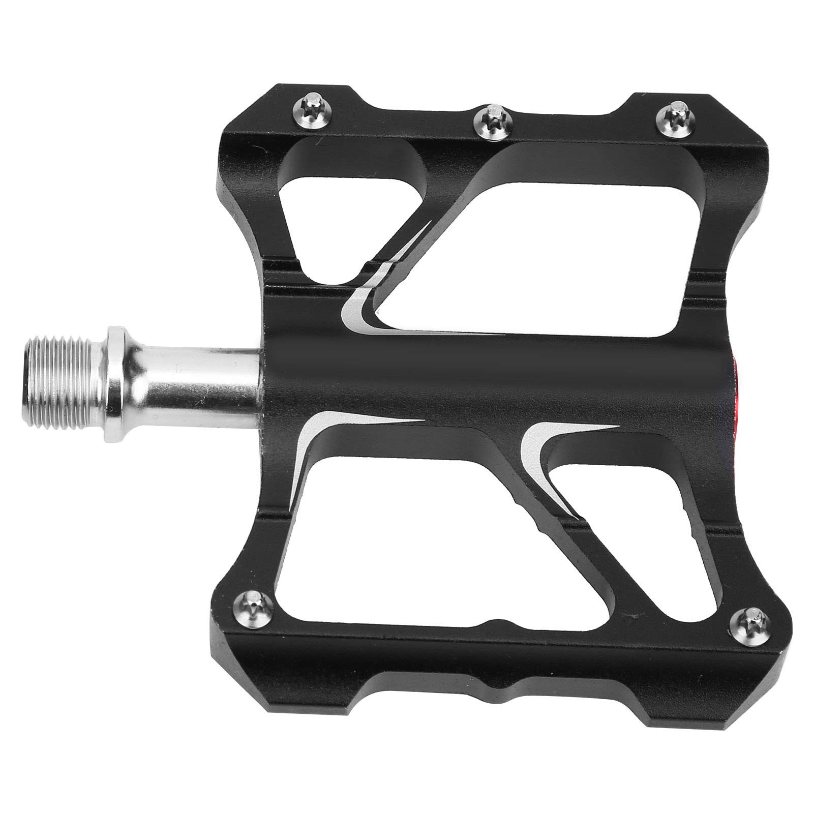 Fahrrad Radfahren Fahrrad Pedale, Fahrrad Pedale Universal Gewinde Mund für MTB und Rennrad (Schwarz) Sport & Freizeit