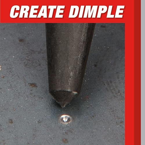 Miniatura 4 de Performance Tool Punzón central automático W7550 HD - Herramienta precisa y duradera para marcar y perforar materiales, negro